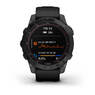 Спортивные часы Garmin Fenix 7 Sapphire Solar Black DLC Titanium with Black Band