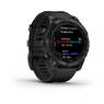 Спортивные часы Garmin Fenix 7 Sapphire Solar Black DLC Titanium with Black Band