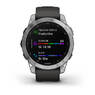 Спортивные часы Garmin Fenix 7 Silver with Graphite Band