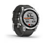 Спортивные часы Garmin Fenix 7 Silver with Graphite Band