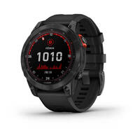 Спортивные часы Garmin Fenix 7 Solar Slate Gray with Black Band