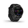 Спортивные часы Garmin Fenix 7S Sapphire Solar Carbon Gray DLC Titanium with Black Band