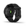 Спортивные часы Garmin Fenix 7S Sapphire Solar Carbon Gray DLC Titanium with Black Band