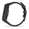 Спортивные часы Garmin Fenix 7X Sapphire Solar Carbon Gray DLC Titanium with Black Band