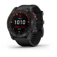Спортивные часы Garmin Fenix 7X Solar Slate Gray with Black Band