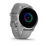 Спортивные часы Garmin Venu 2 Plus Silver Stainless Steel Bezel with Powder Gray Case and Silicone Band