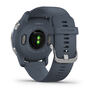 Спортивные часы Garmin Venu 2 Silver Stainless Steel Bezel with Granite Blue Case and Silicone Band
