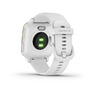 Спортивные часы Garmin Venu Sq Light Gold Aluminum Bezel with White Case and Silicone Band