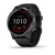 Спортивные часы Garmin vivoactive 4 Slate Stainless Steel Bezel with Black Case and Silicone Band