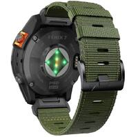 Тканинний ремінець QuickFit 26 для Garmin tactix, fenix 5X/6X/7X, quatix, D2, Foretrex, Descent, тактичний оливковий