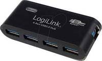 USB-концентратор LogiLink USB3.0 4-Port Hub (UA0170)