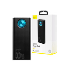 Зовнішній акумулятор (павербанк) Baseus Amblight Digital Display Quick Charge 65W 30000mAh Black (PPLG-A01)