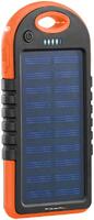 Зовнішній акумулятор (павербанк) PEARL Solar power bank with flashlight, 3.000 mAh, 2x USB, 1 A, IPX4 (181644)