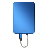 Зовнішній зарядний пристрій Power Bank Nitecore Pocket 5 (QC 3.0, 5000mAh), синій